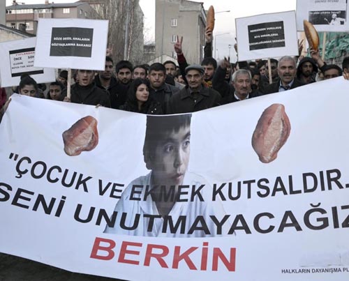 Ardahan'da Berkin Elvan yürüyüşü