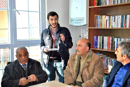 Enver Avcı için Göle Derneğinde taziye verildi