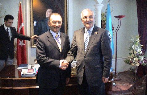 Öğüt'ten Başkan Köksoy'a ziyaret