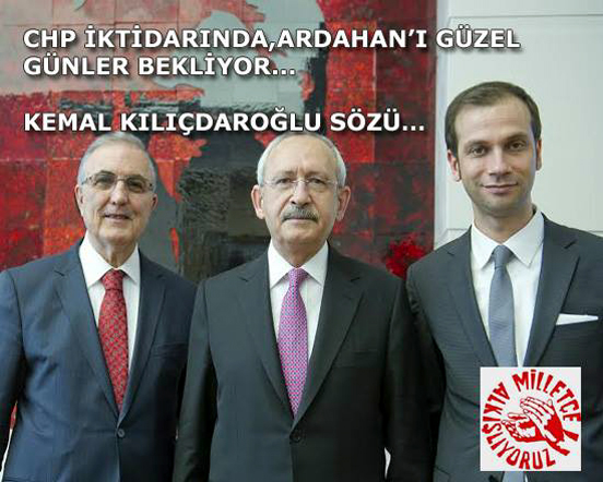 CHP'li Öğüt ve Kaya Ardahanda