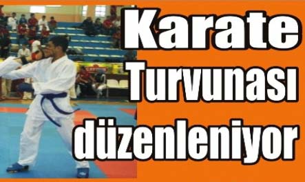 Karate Turnuvası Düzenlenecek