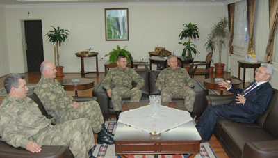 Ardahan'ın ve Bölgenin asayiş konularını görüştüler