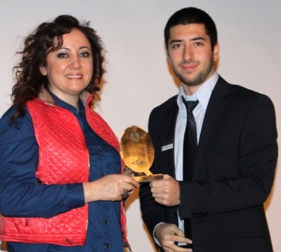 O, 2012nin en girişimci iş kadını seçildi!
