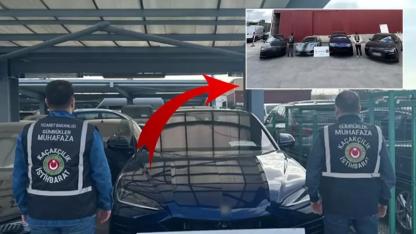 10 ultra lüks araca el konuldu! Piyasa değerleri dudak uçuklatıyor