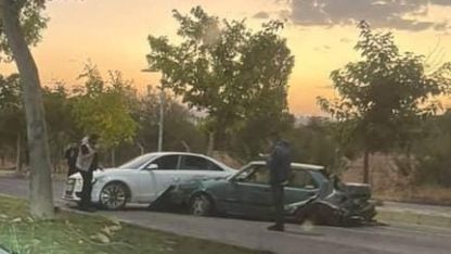 Elazığ’da trafik kazası: 2 yaralı