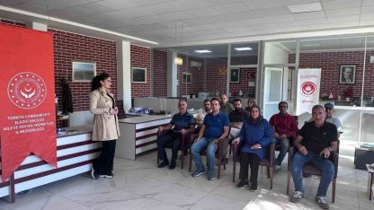 Ağın’da kadına yönelik  şiddetle mücadele çalışması