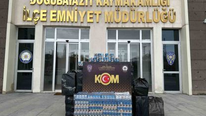 Ağrı’da kaçak sigara operasyonu: 2 tutuklama