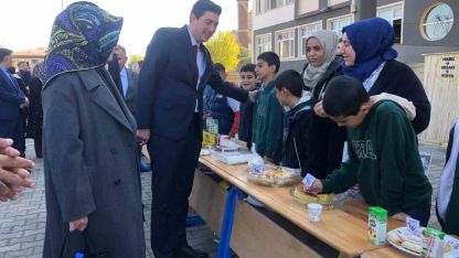 Iğdır’da Gazze’ye destek için "Bir Okul, Bir Umut" temasıyla yardım kampanyası düzenlendi