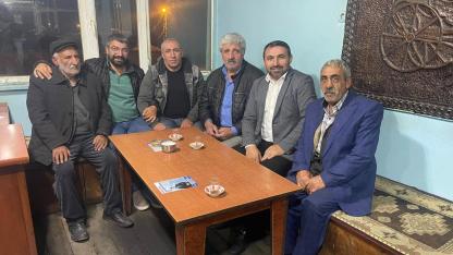Aday Sarıkaya, seçim çalışmalarına hız verdi