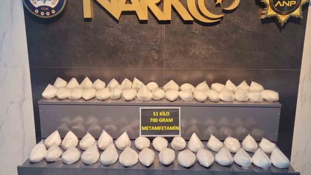Ağrı’da dev operasyon: 51 kilo uyuşturucu ele geçirildi