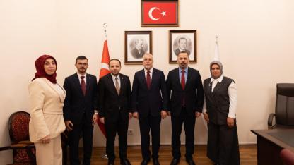 AK Parti Heyetinden Bakan Işıkhan’a ziyaret