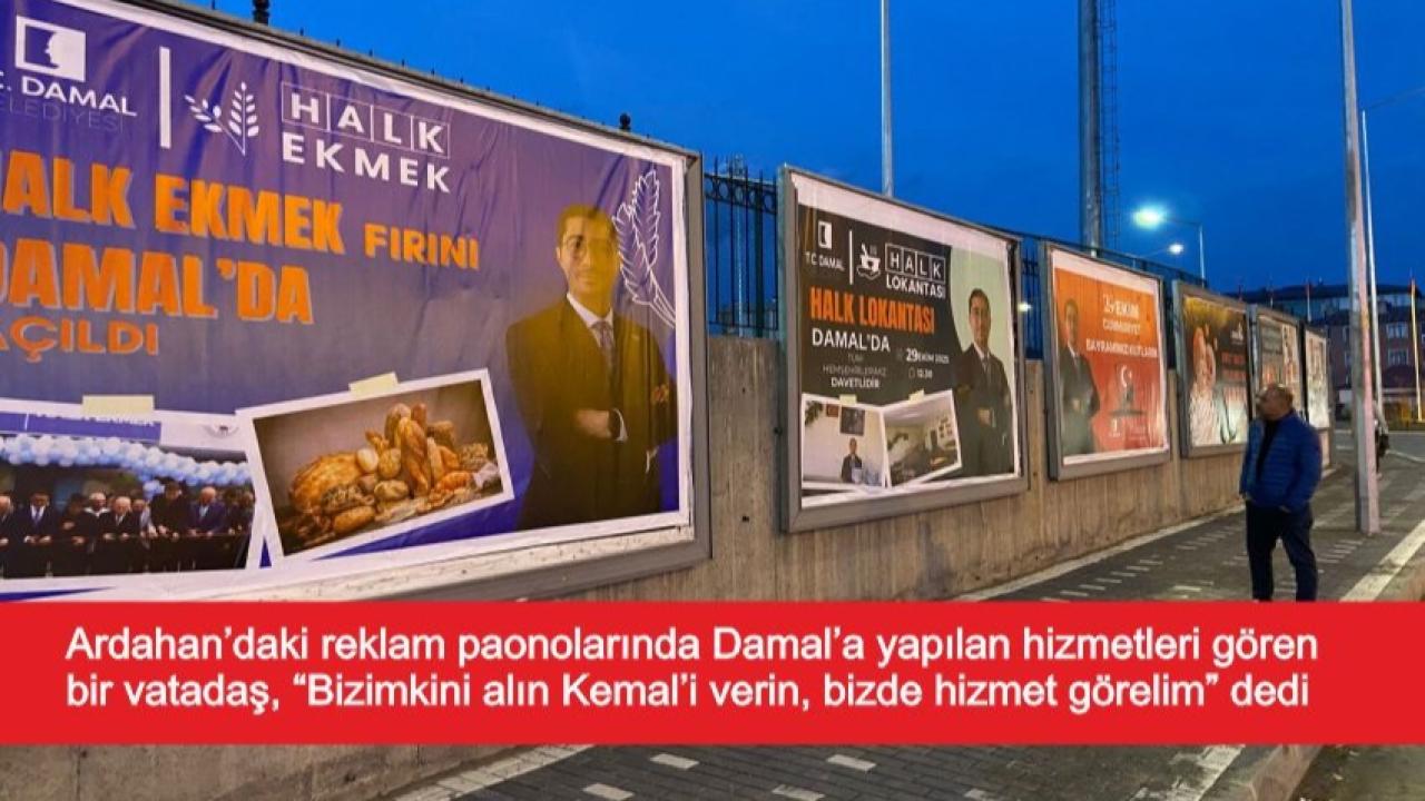 Ardahan’da Damal rüzgârı…
