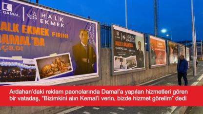 Ardahan’da Damal rüzgârı…