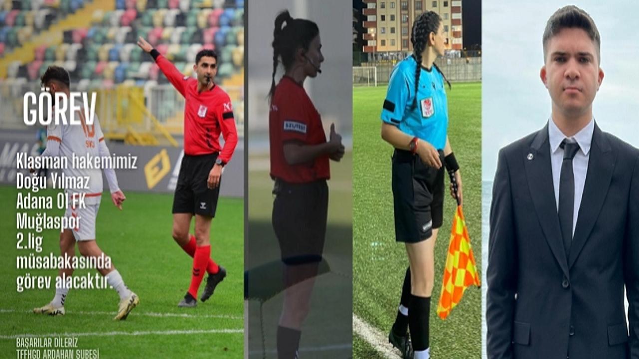 Ardahanlı hakemler bu hafta sonu çeşitli liglerde görev alacak