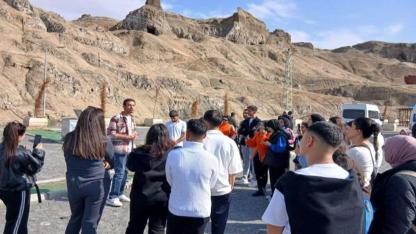 ARÜ’lü öğrenciler Nuh’un gemisini inceledi