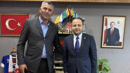 Başkan adayı Gündüz, vekil Koç’u ziyaret etti