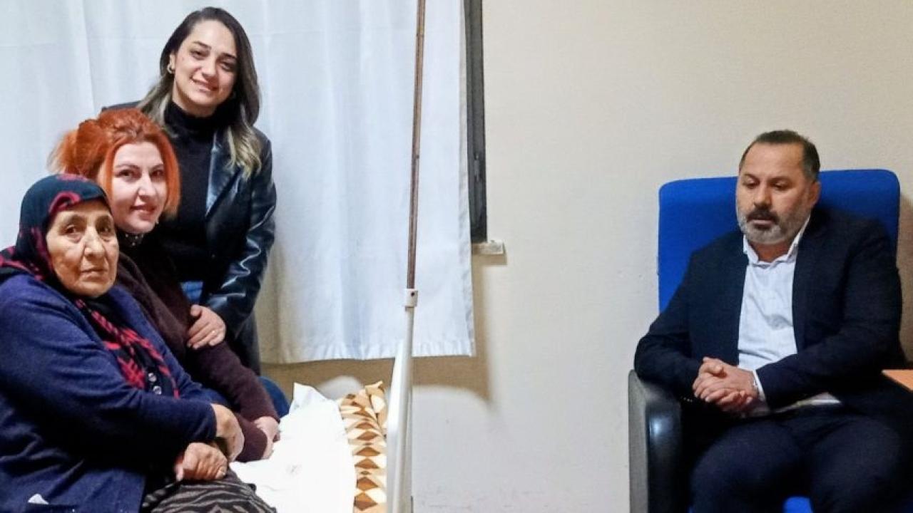 Başkan Aydın, Fidan Atmaca’ya moral verdi