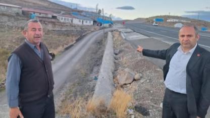 CHP'li Onay'dan Taşlıdere köyüne yol ve altyapı incelemesi