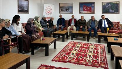 Devlet şefkati huzurevi’nde hissedildi