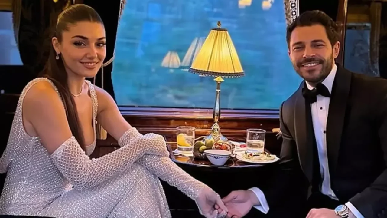 Hande Erçel&#039;den ayrılan Hakan Sabancı fena yakalandı