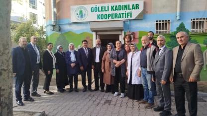 Göle Kadın Meclisi Derneği'ne siyasi destek ziyareti