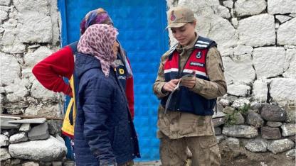 Kadına şiddete karşı Jandarma sahada