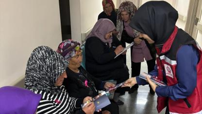 Kadınlara yönelik şiddete karşı bilgilendirme faaliyetleri sürüyor