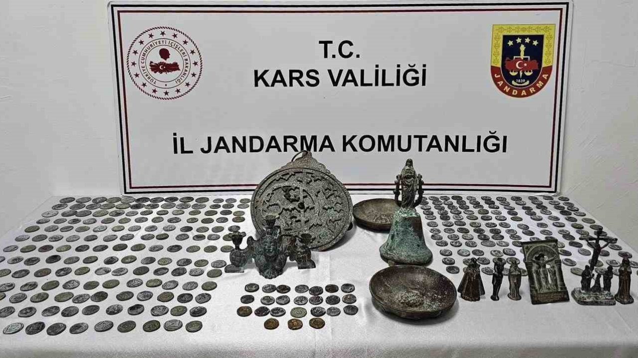 Kars’ta tarihi eser operasyonu: 5 kişi tutuklandı