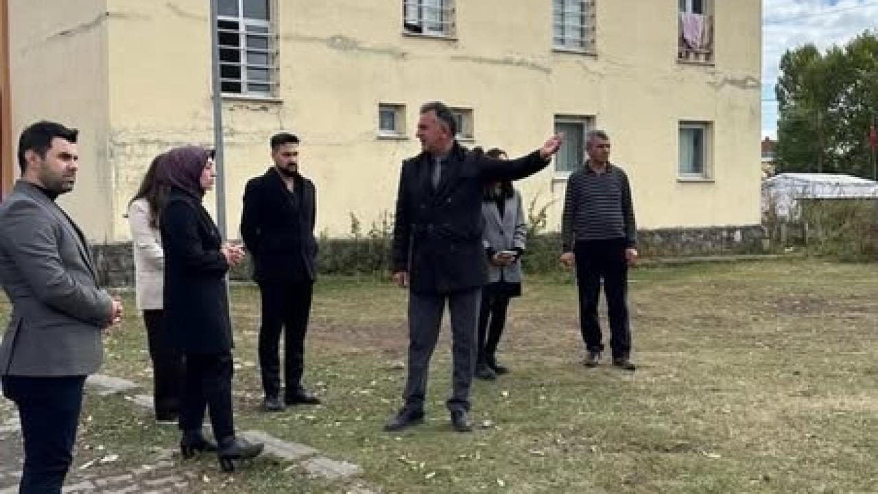Kaymakam Elif Meram’dan Atatürk İlkokulu’na yerinde inceleme