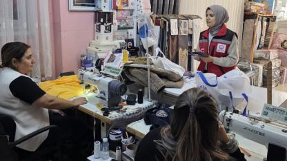 Şiddete karşı farkındalık için sahadalar