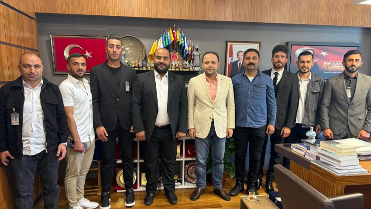 TÜGVA heyeti, vekil Koç’u ziyaret etti