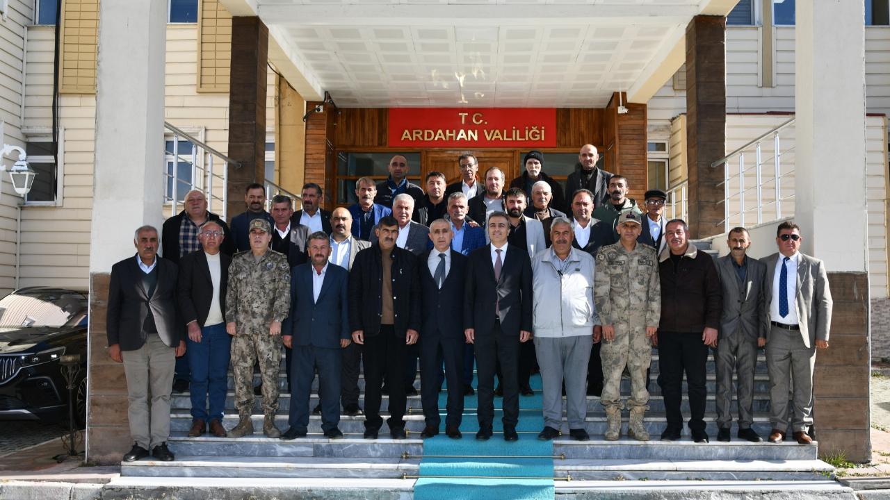 Vali Çiçek, muhtarlarla Kahvaltıda buluştu