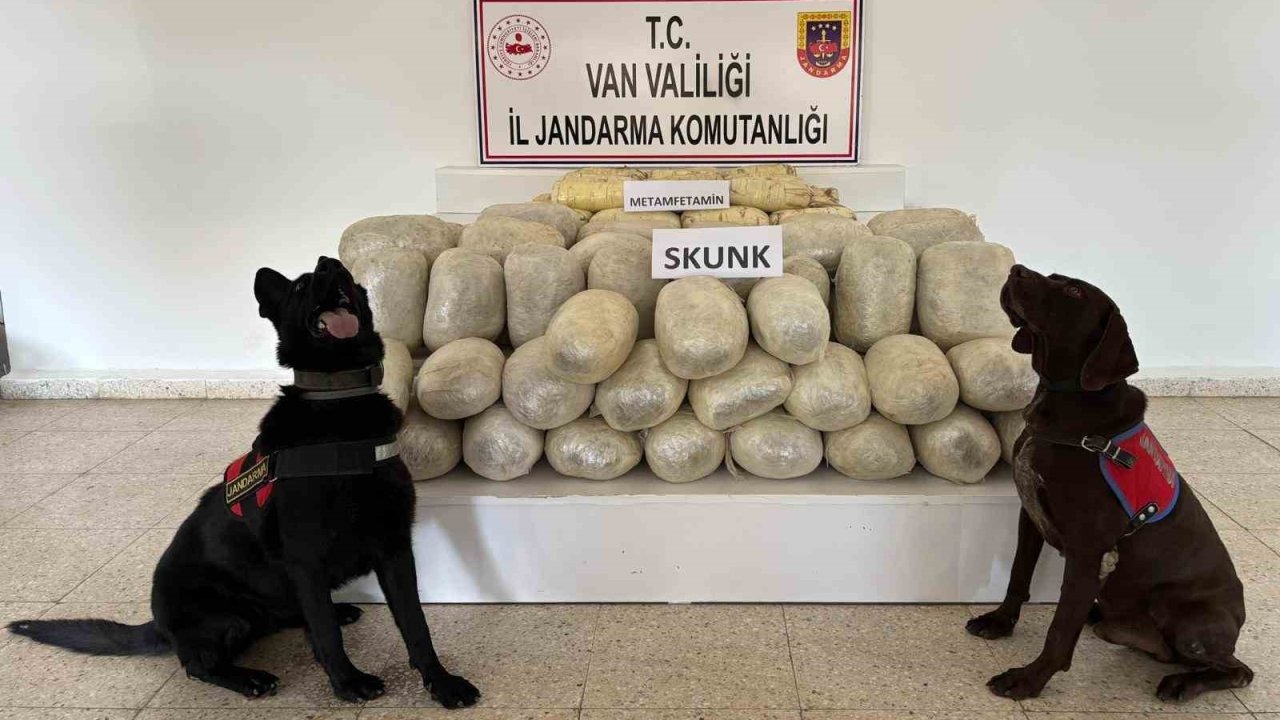 Van’da 106 kilo uyuşturucu ele geçirildi