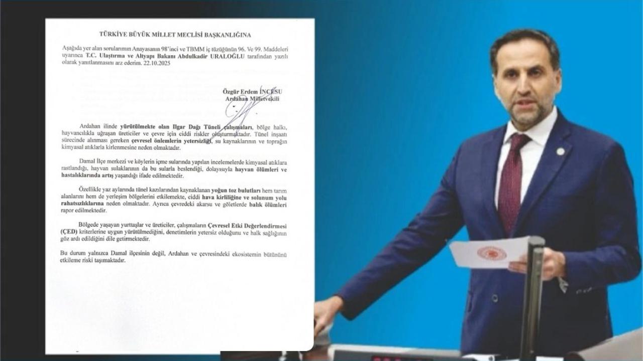 Vekil İncesu, Bakanlığa seslendi: “Damal’da denetim şart”