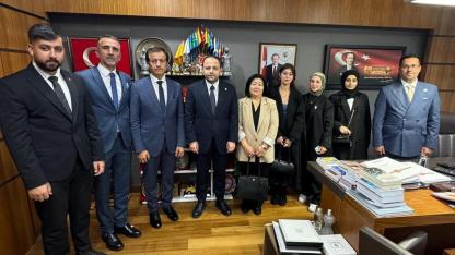 Vekil Koç, akademik heyeti mecliste ağırladı