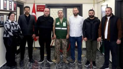 Yeşilay'dan Emniyet Müdürü Oğuz Tüzün'e "Hayırlı Olsun" ziyareti