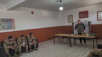 Iğdır’da Jandarma personeline kaçak avcılıkla mücadele eğitimi