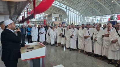 Erzincan’dan 193 umreci dualarla uğurlandı