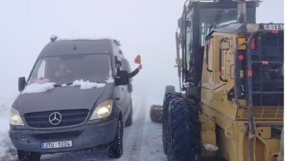 Malatya’da yağış sonrası mahsur kalan 4 turist kurtarıldı