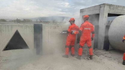 3’üncü Ordu Komutanlığı personeline arama ve kurtarma eğitimi verildi