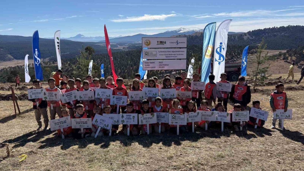 ‘81 İlde 81 Orman’ projesi Kars ile devam ediyor