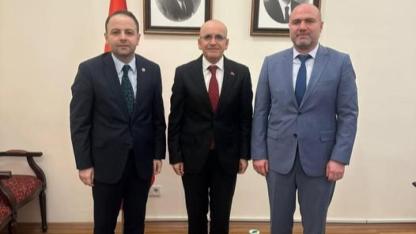 Ardahan İl Özel İdaresi'nden Bakan Şimşek'e Proje ziyareti