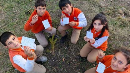 Ardahan’da 10 Kasım anısına fidanlar dikildi