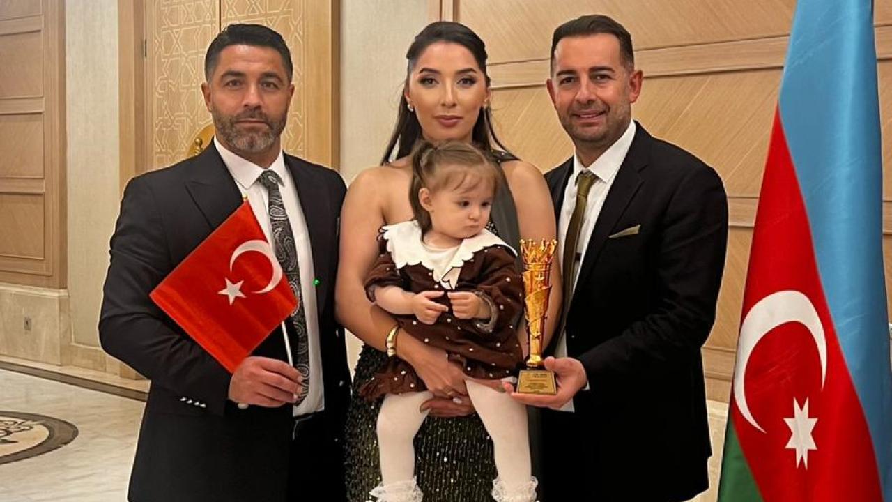 Bakü’deki törende Ardahan’a ödül getirdi