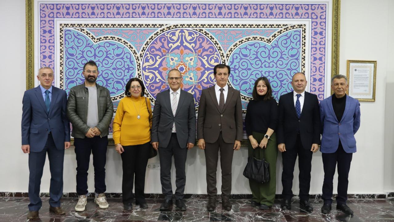 Başkan Dündar’dan Rektör Emiroğlu’na hayırlı olsun ziyareti