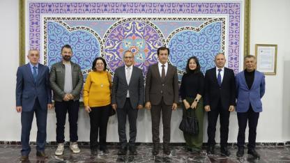 Başkan Dündar’dan Rektör Emiroğlu’na hayırlı olsun ziyareti