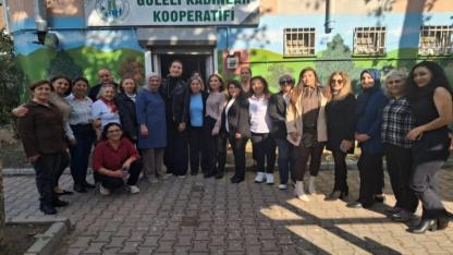 CHP’den Göle Kadın Kooperatifine ziyaret