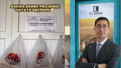 Damal’da ‘Askıda Ekmek’ kampanyası başlatıldı