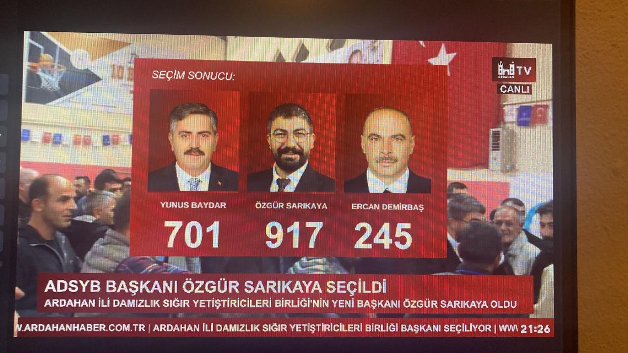 Damızlık Birliğinde seçim sonuçlandı: Sandıktan Özgürlük çıktı