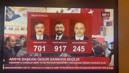 Damızlık Birliğinde seçim sonuçlandı: Sandıktan Özgürlük çıktı